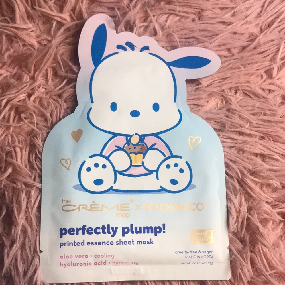 x Pochacco Sheet Mask - Blue